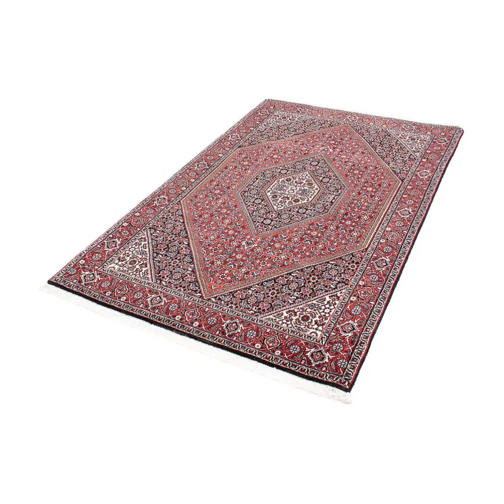 Persisk teppe - Bijar - 173 x 111 cm - lys rød