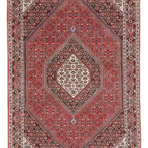 Persisk teppe - Bijar - 173 x 112 cm - rød