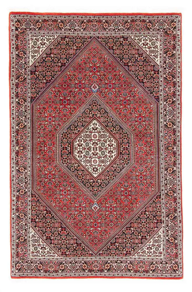 Persisk teppe - Bijar - 173 x 112 cm - rød