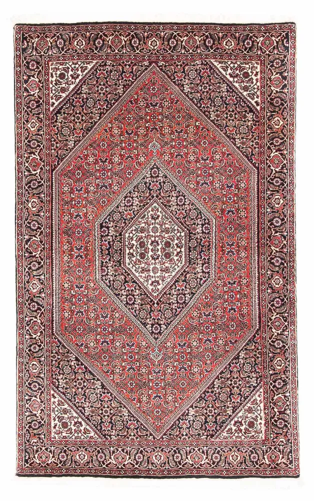 Persisk teppe - Bijar - 175 x 108 cm - rød