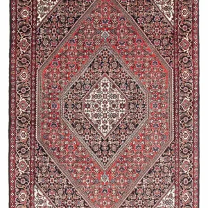 Persisk teppe - Bijar - 175 x 110 cm - rød
