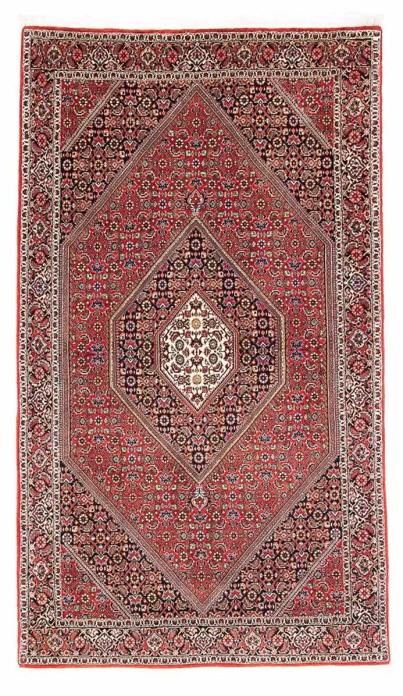 Persisk teppe - Bijar - 175 x 110 cm - rød