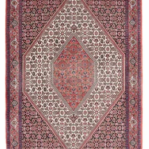 Persisk teppe - Bijar - 175 x 113 cm - beige