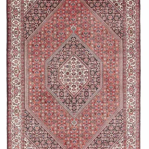 Persisk teppe - Bijar - 176 x 112 cm - rød