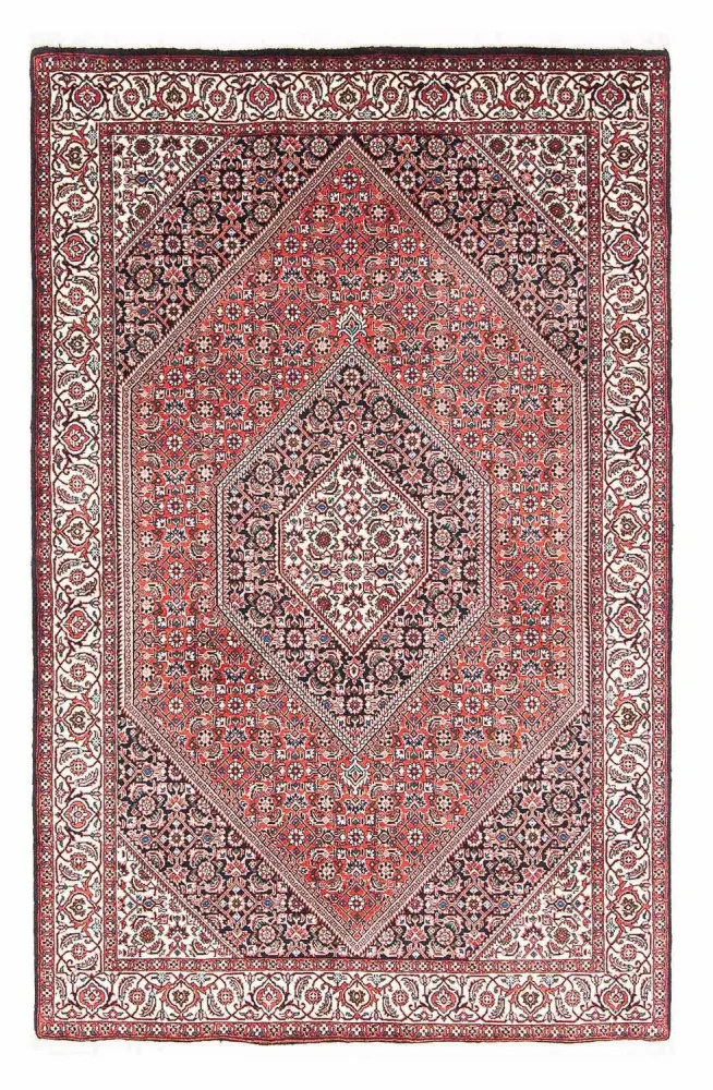 Persisk teppe - Bijar - 176 x 112 cm - rød