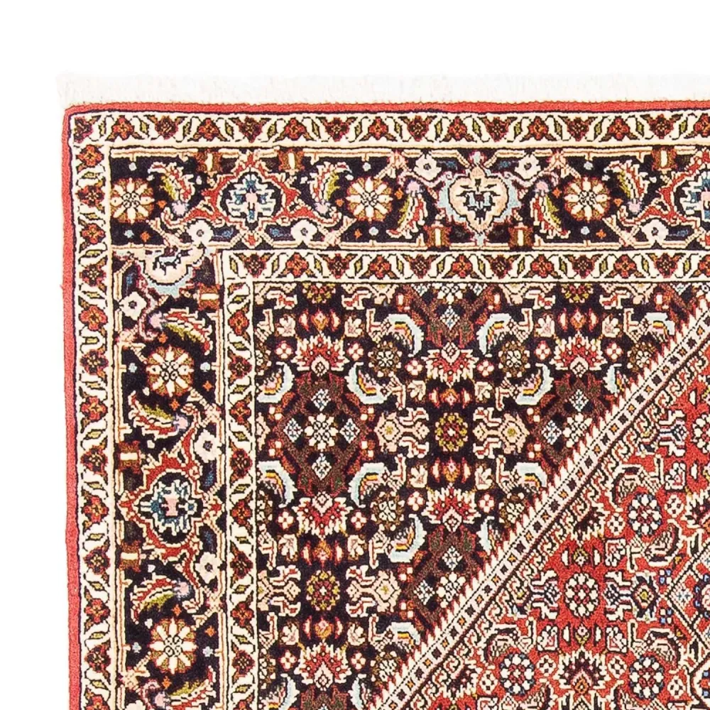 Persisk teppe - Bijar - 176 x 113 cm - lys rød