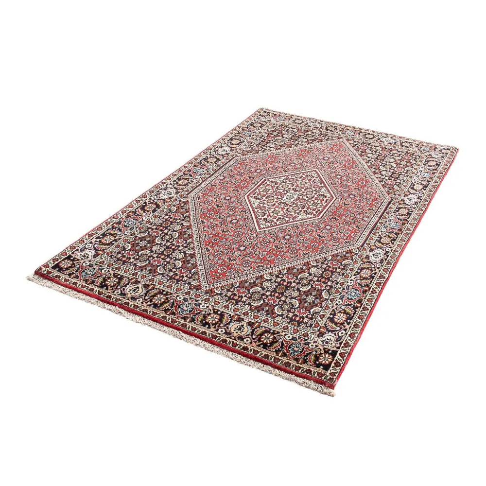 Persisk teppe - Bijar - 176 x 113 cm - lys rød