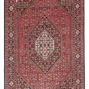 Persisk teppe - Bijar - 178 x 108 cm - rød