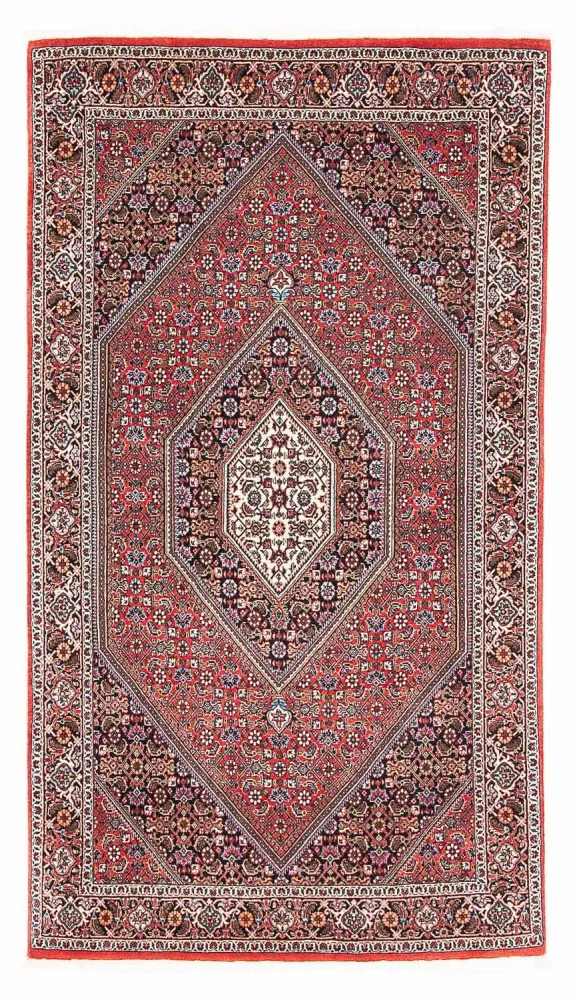 Persisk teppe - Bijar - 178 x 109 cm - rød