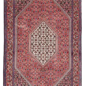 Persisk teppe - Bijar - 178 x 110 cm - rød