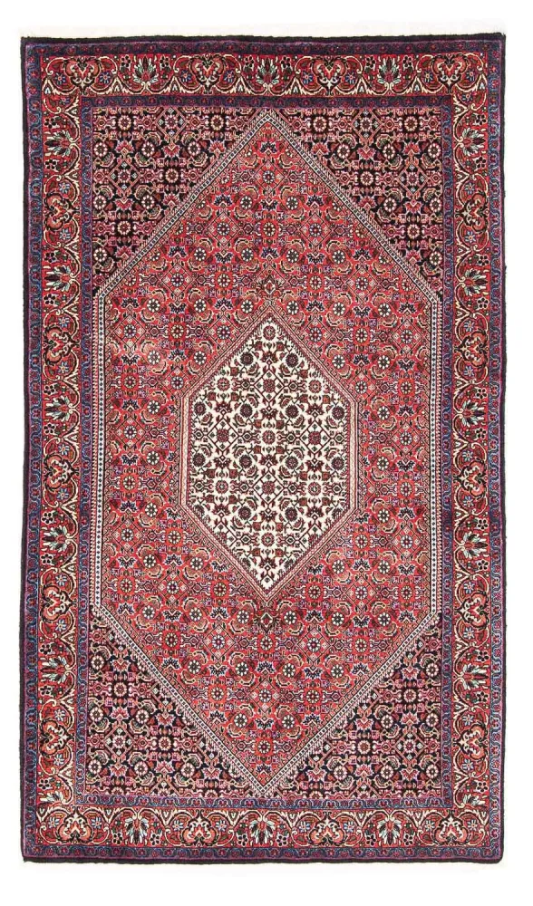 Persisk teppe - Bijar - 178 x 110 cm - rød