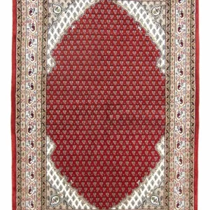 Persisk teppe - Bijar - 181 x 122 cm - rød