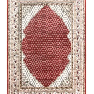 Persisk teppe - Bijar - 200 x 141 cm - rød