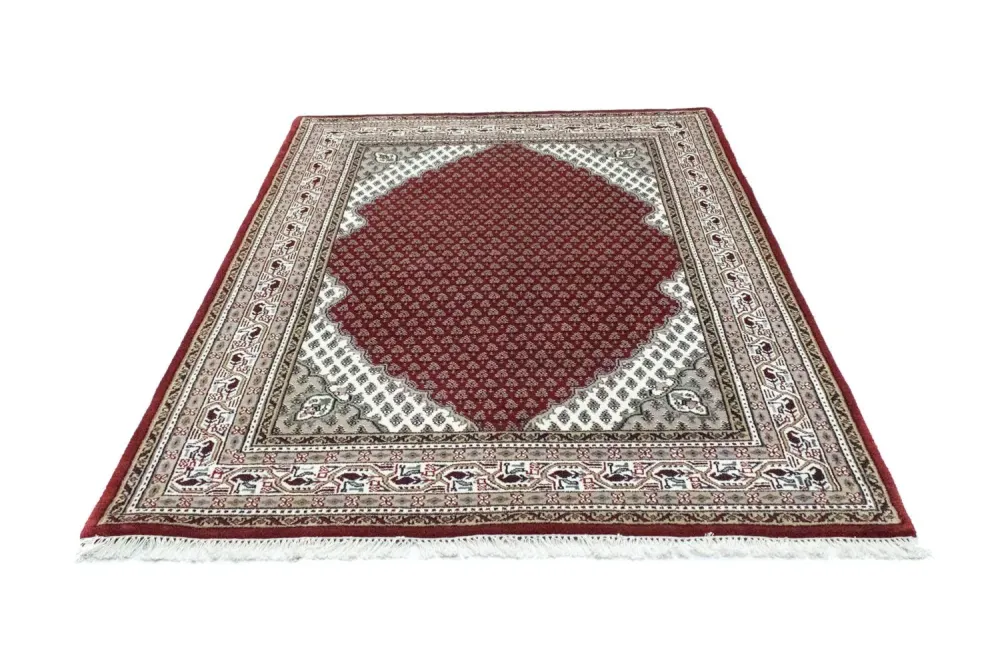 Persisk teppe - Bijar - 200 x 141 cm - rød