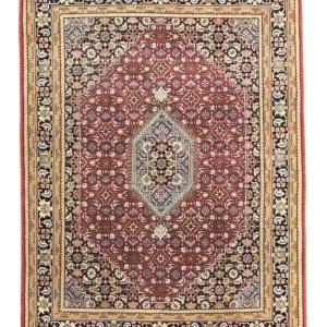 Persisk teppe - Bijar - 201 x 152 cm - rød