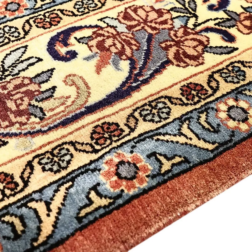 Persisk teppe - Bijar - 202 x 140 cm - flerfarget
