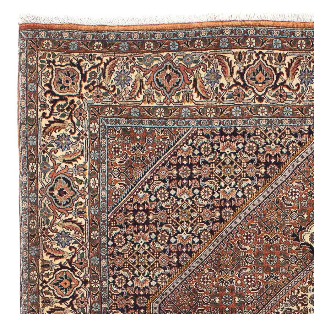 Persisk teppe - Bijar - 205 x 137 cm - flerfarget
