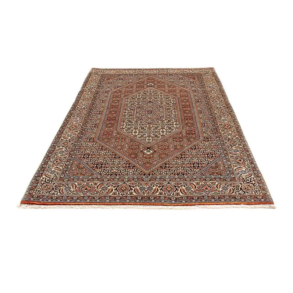 Persisk teppe - Bijar - 205 x 137 cm - flerfarget