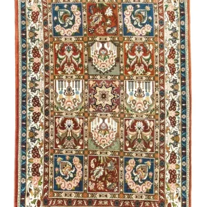 Persisk teppe - Bijar - 205 x 139 cm - rød