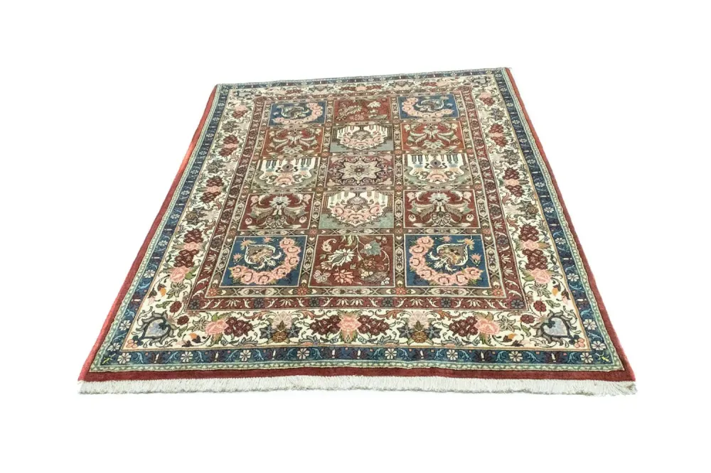 Persisk teppe - Bijar - 205 x 139 cm - rød