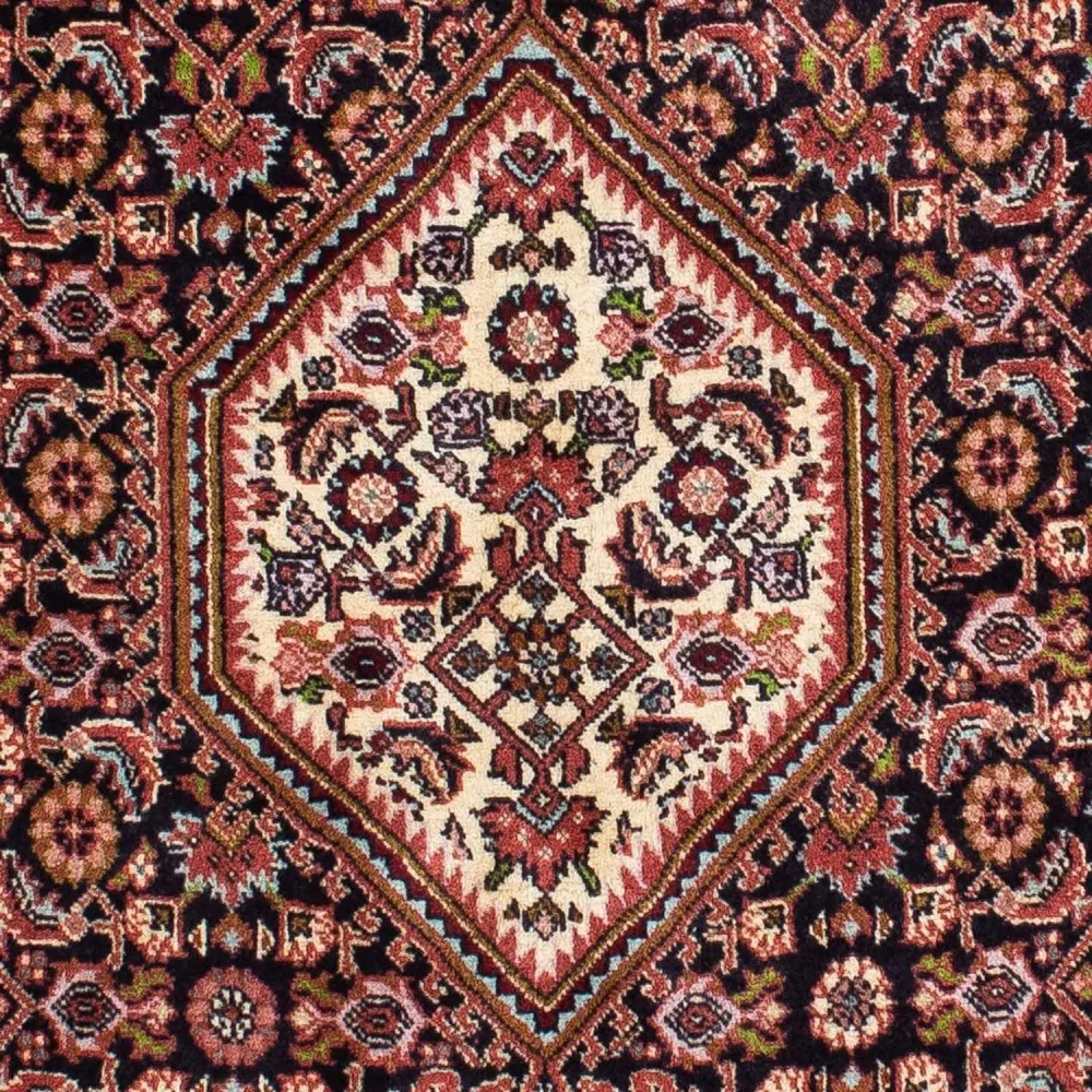 Persisk teppe - Bijar - 206 x 136 cm - rød