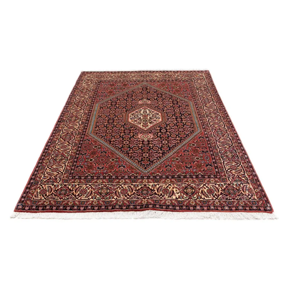 Persisk teppe - Bijar - 206 x 136 cm - rød