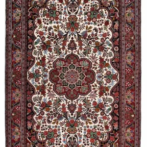 Persisk teppe - Bijar - 210 x 131 cm - beige