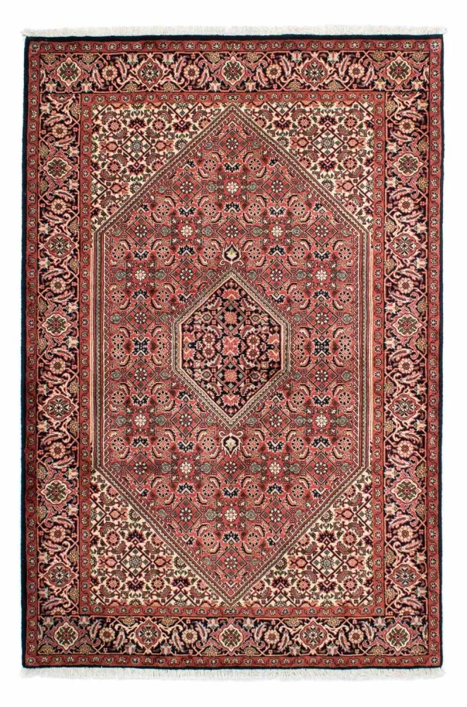 Persisk teppe - Bijar - 210 x 139 cm - rød