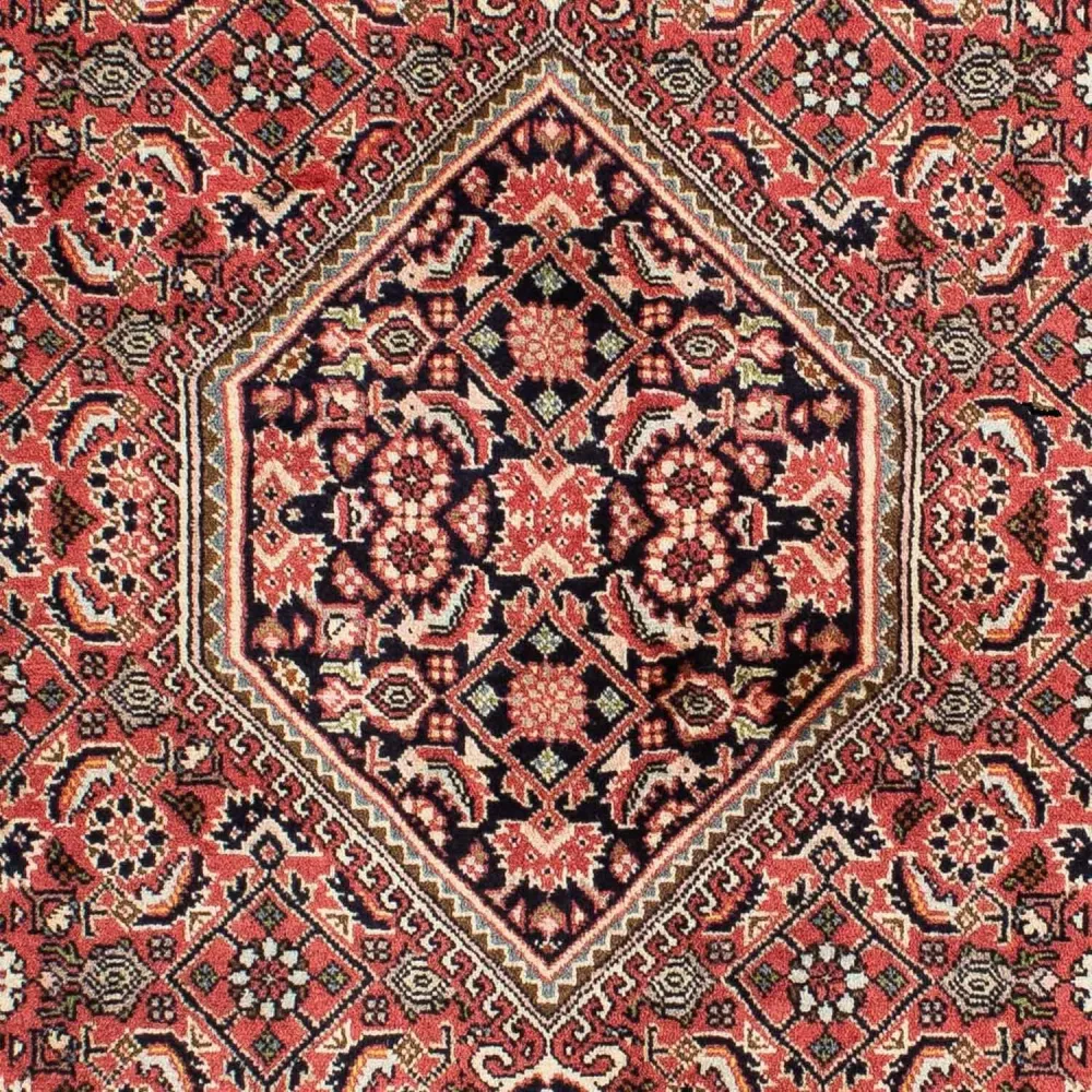Persisk teppe - Bijar - 210 x 139 cm - rød