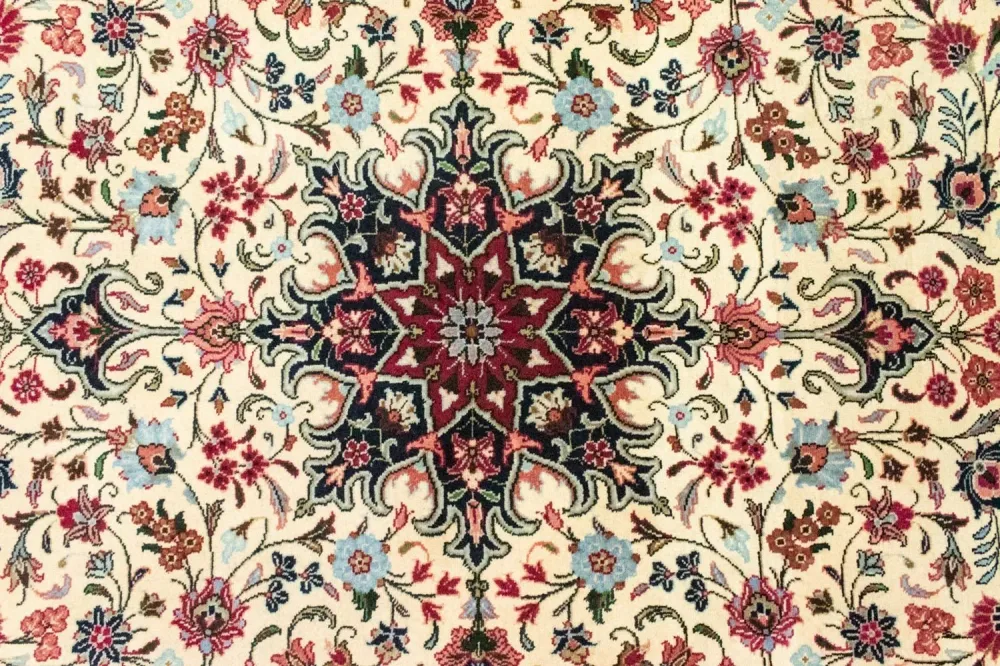 Persisk teppe - Bijar - 213 x 135 cm - beige