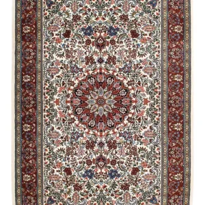 Persisk teppe - Bijar - 213 x 140 cm - beige