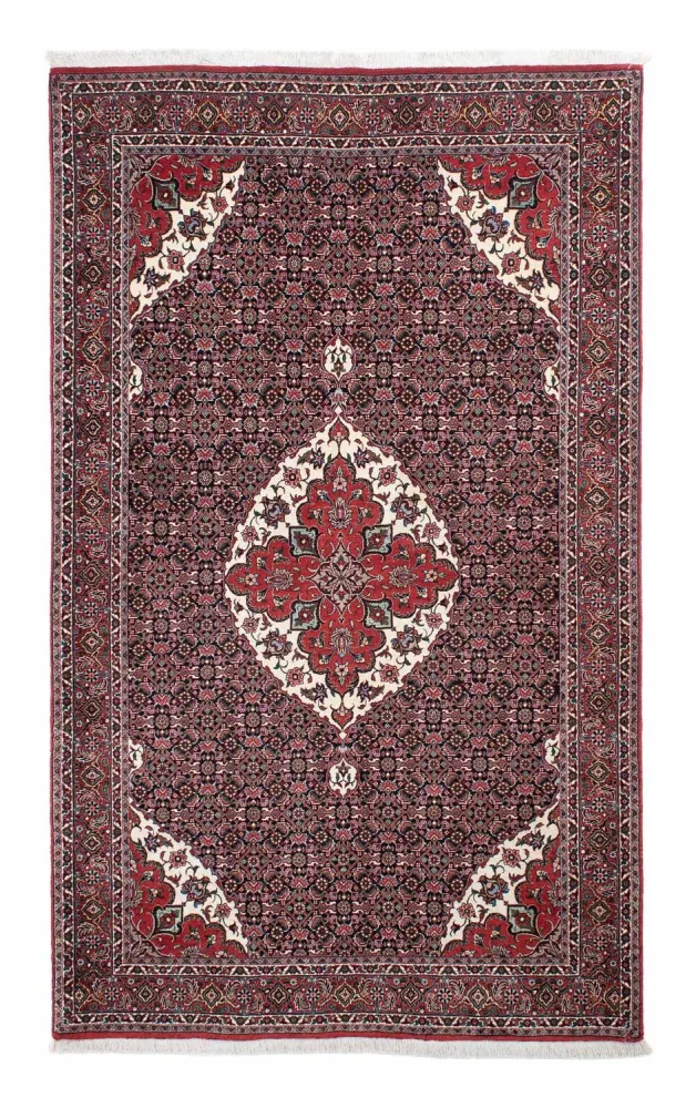 Persisk teppe - Bijar - 214 x 130 cm - flerfarget