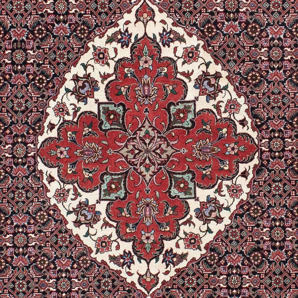 Persisk teppe - Bijar - 214 x 130 cm - flerfarget
