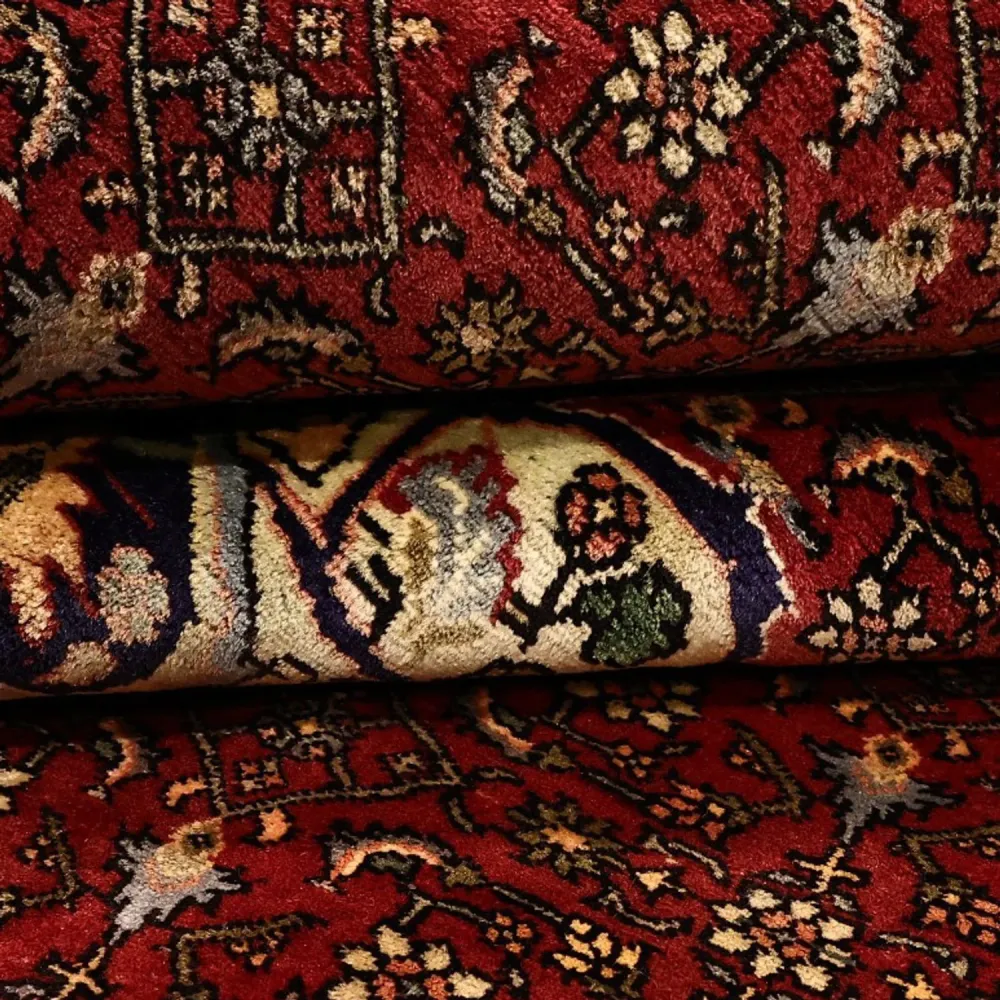 Persisk teppe - Bijar - 217 x 144 cm - rød