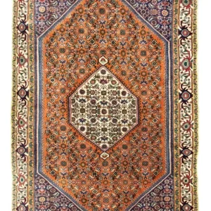 Persisk teppe - Bijar - 220 x 134 cm - rust
