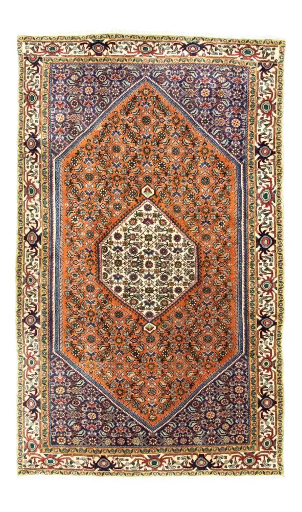 Persisk teppe - Bijar - 220 x 134 cm - rust