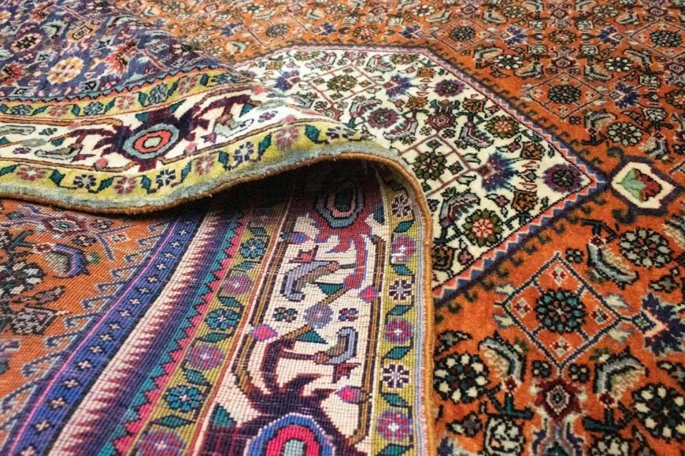 Persisk teppe - Bijar - 220 x 134 cm - rust