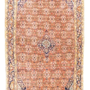 Persisk teppe - Bijar - 222 x 150 cm - rust