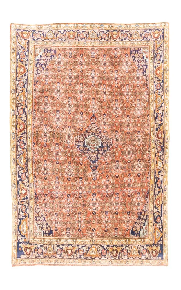 Persisk teppe - Bijar - 222 x 150 cm - rust