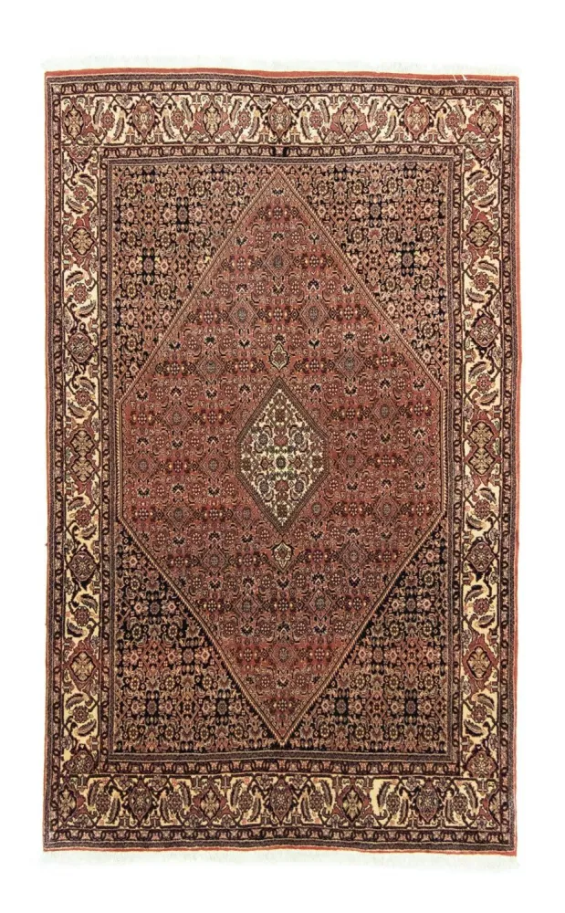 Persisk teppe - Bijar - 230 x 137 cm - rød