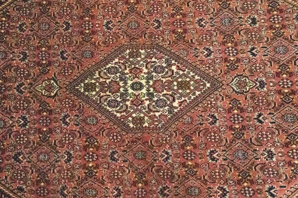 Persisk teppe - Bijar - 230 x 137 cm - rød