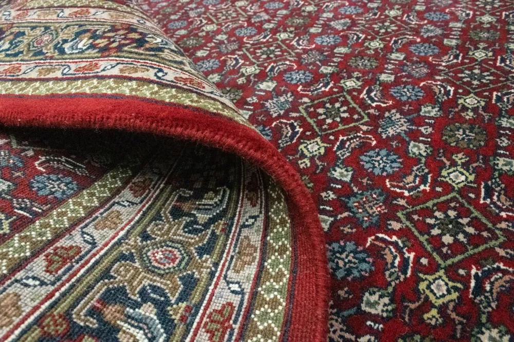 Persisk teppe - Bijar - 232 x 169 cm - rød