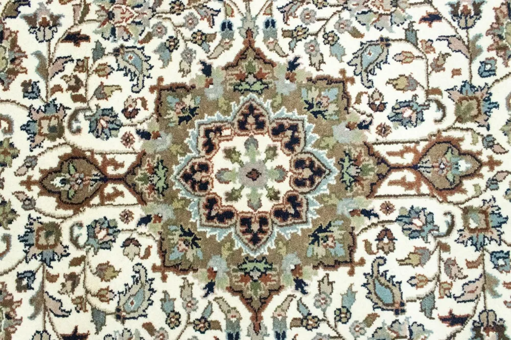 Persisk teppe - Bijar - 242 x 168 cm - beige