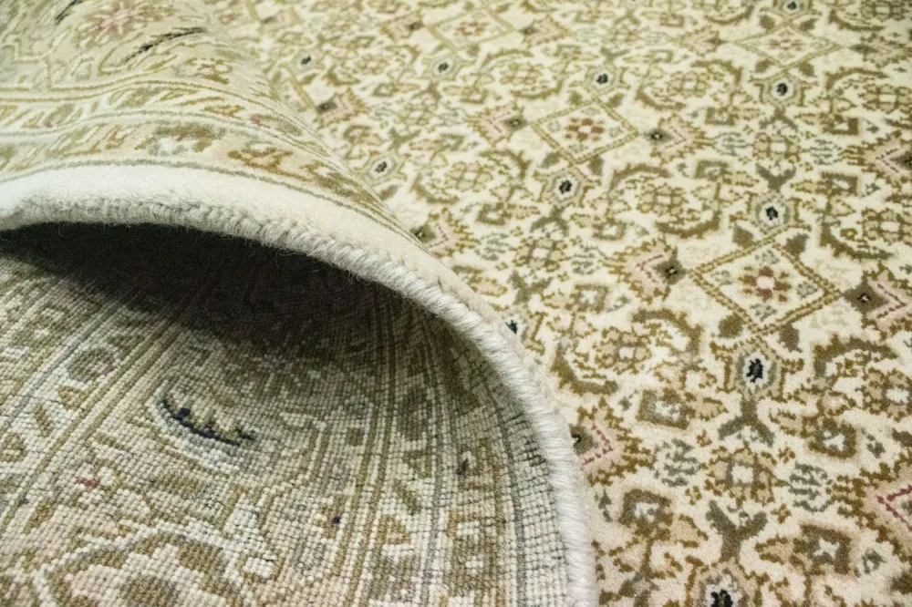 Persisk teppe - Bijar - 242 x 173 cm - beige