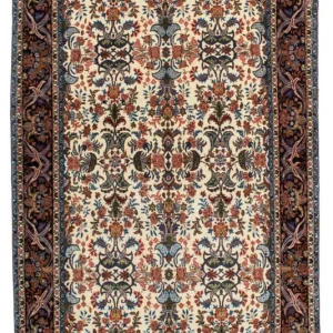 Persisk teppe - Bijar - 243 x 135 cm - beige