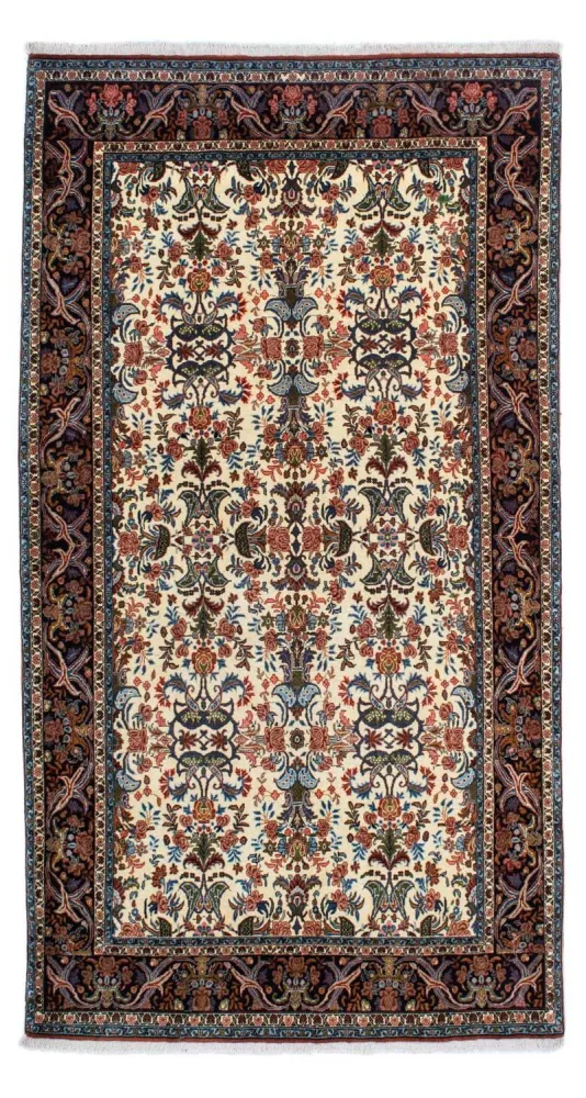Persisk teppe - Bijar - 243 x 135 cm - beige