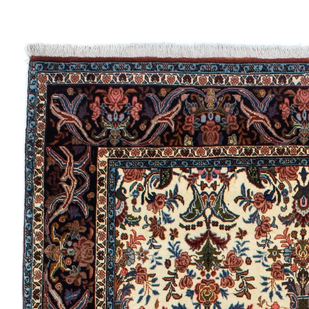 Persisk teppe - Bijar - 243 x 135 cm - beige