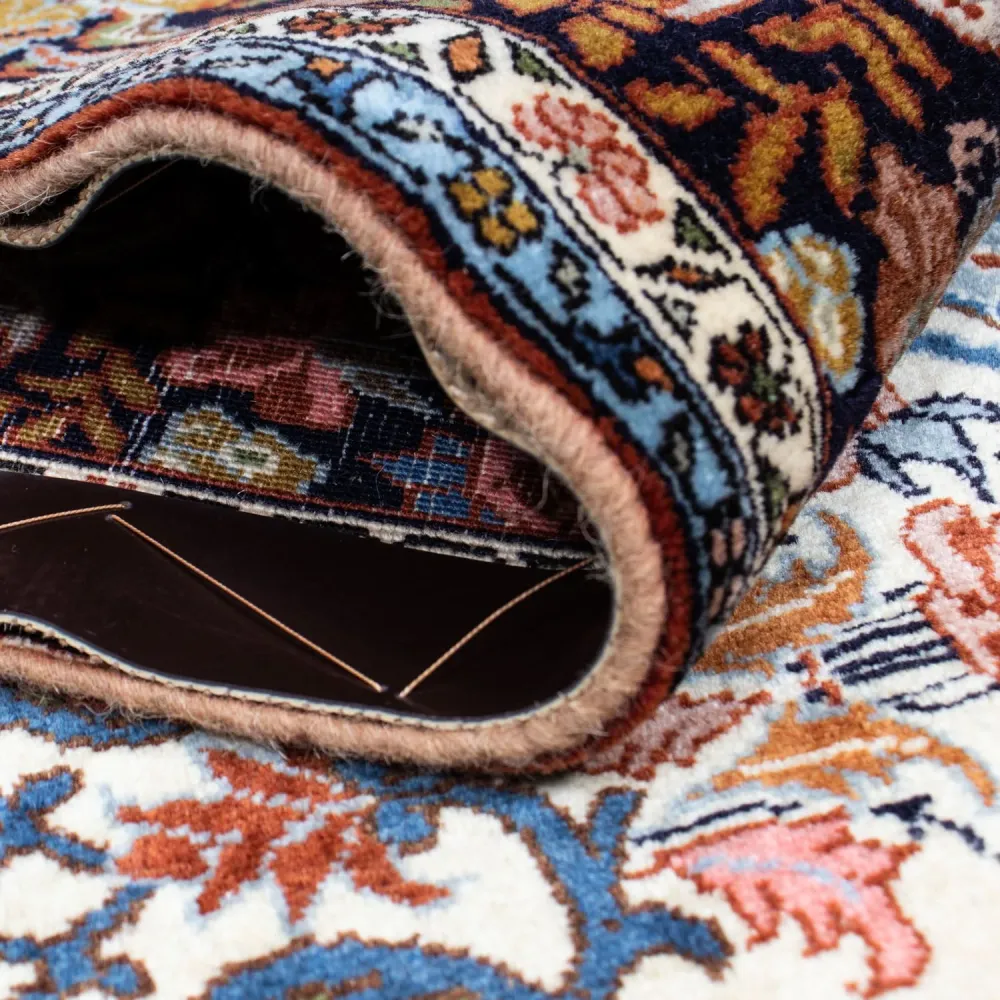 Persisk teppe - Bijar - 243 x 135 cm - beige