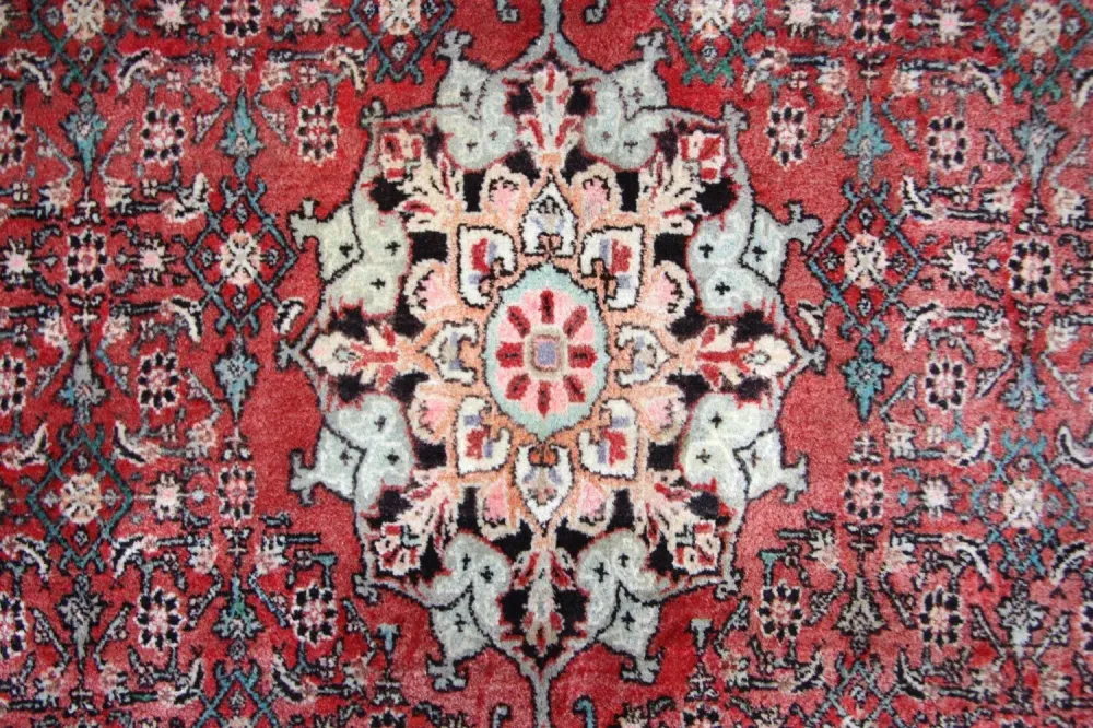 Persisk teppe - Bijar - 245 x 144 cm - brun