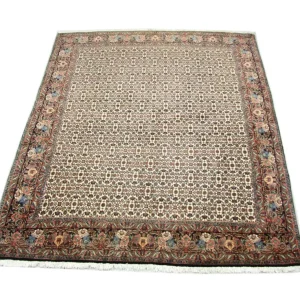 Persisk teppe - Bijar - 251 x 202 cm - beige